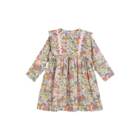 Alex and Ant Ingrid Dress - Pink Bird Flower