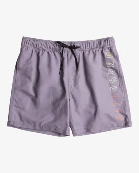 Billabong Mens All Day Heritage Layback 16" Swim Shorts - Grey Violet