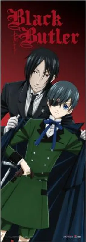 Black Buter: Ciel & Sebastian Coat Human Sized Wall Scroll