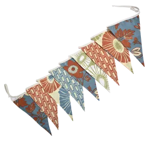 Blue Spice Bunting Flag Banner