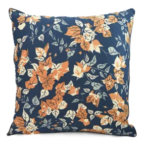 Bougainvillea Navy Spice Cushion Cover, 65cm - SALE HOMEWARES