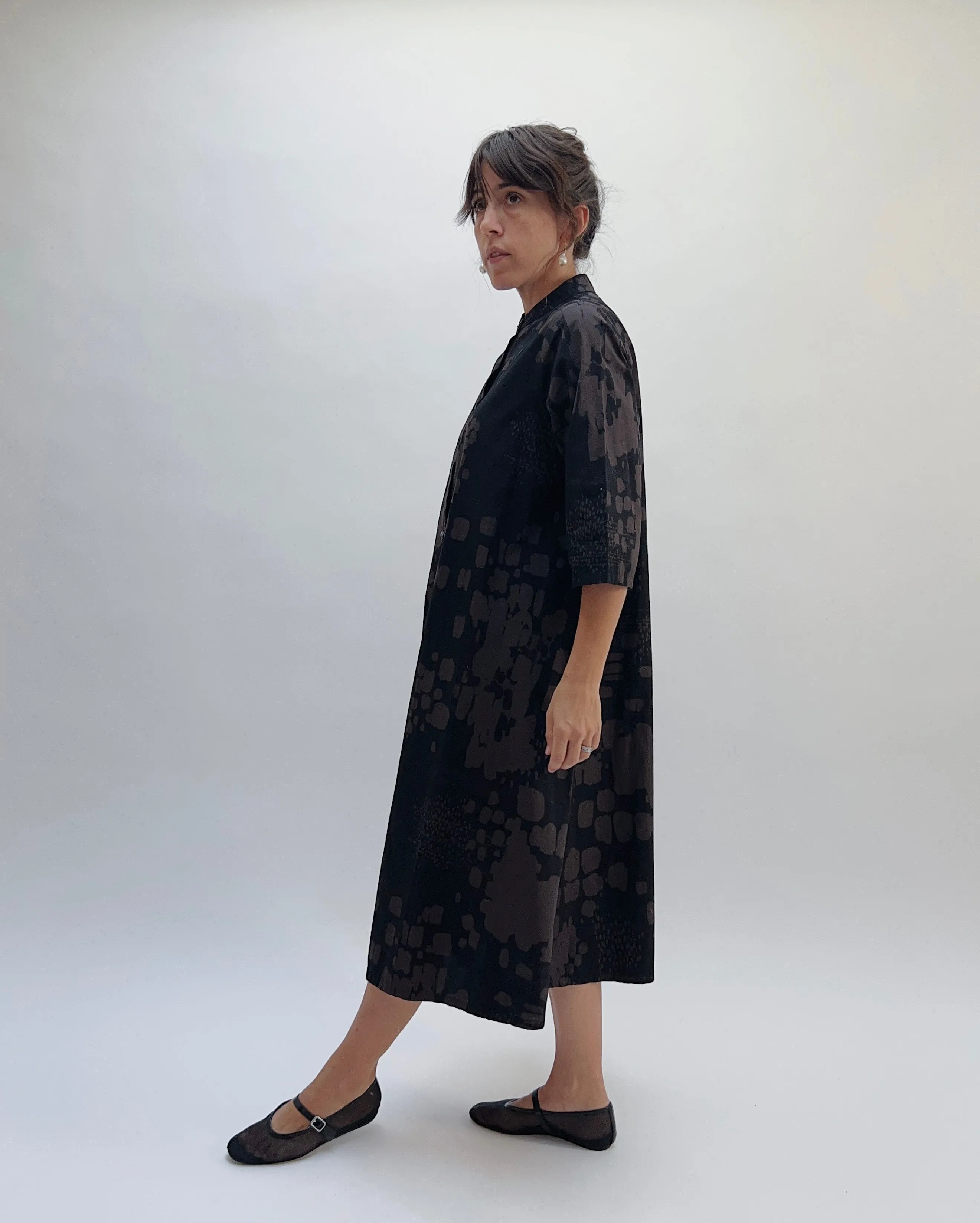 Bryn Walker | Winsley Dress in Earth Citta Print