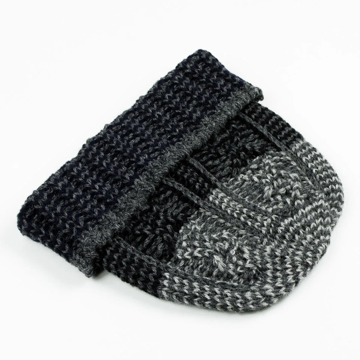 cableami - Shetland Wool Beanie - Grey