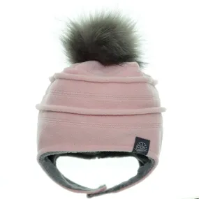 Calikids Fleece Hat - Rose