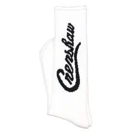 Crenshaw Socks - White/Black