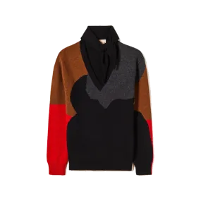 Filippo Wave Wool Sweater