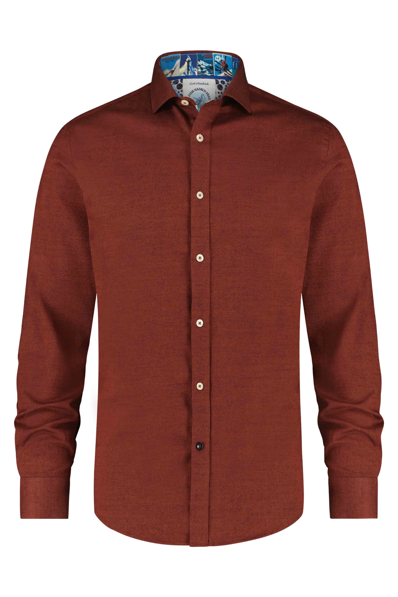 FISH - L/S TWILL SHIRT - 250101