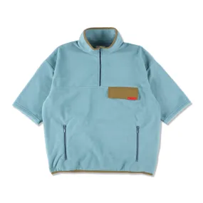 FLEECE S/S PULLOVER / L_BLUE