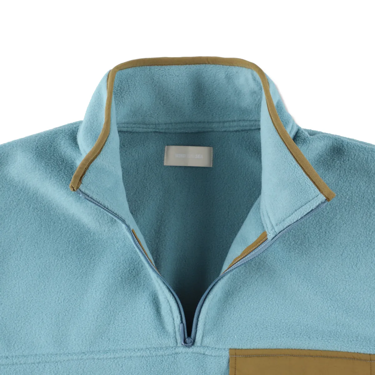 FLEECE S/S PULLOVER / L_BLUE