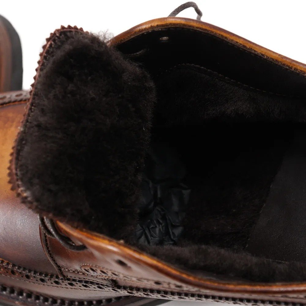 Franceschetti Shearling-Lined Winter Derby