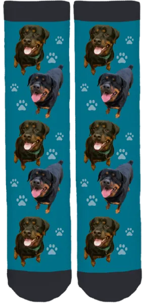 Jake the Rottie Crew Socks