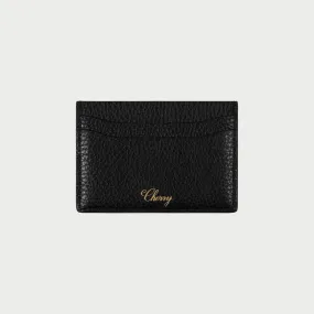 Leather Card Holder (Black)