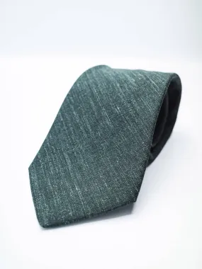 Linen-Wool Tie - Deep Teal