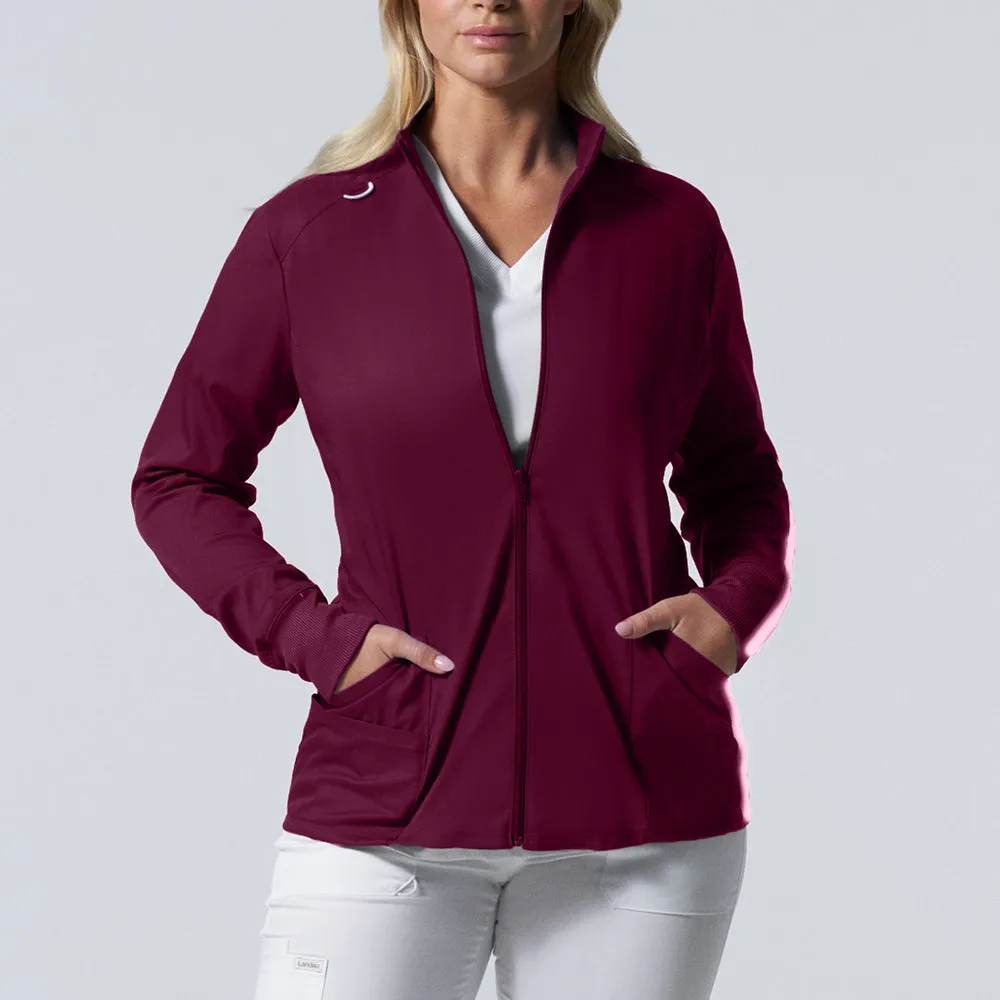 LJ701 Women's Warm-Up Scrub Jacket