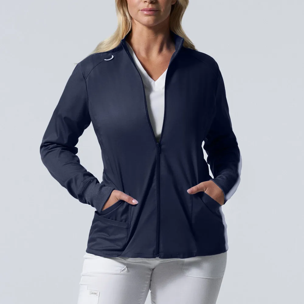 LJ701 Women's Warm-Up Scrub Jacket