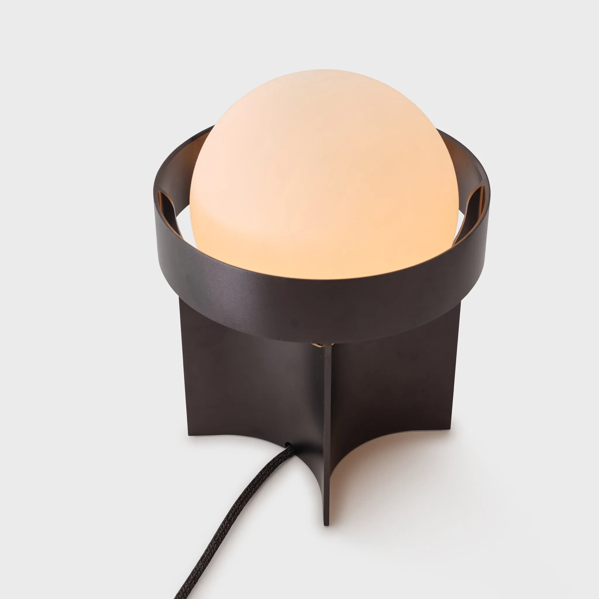 Loop Table Lamp in Dark Grey   Sphere IV