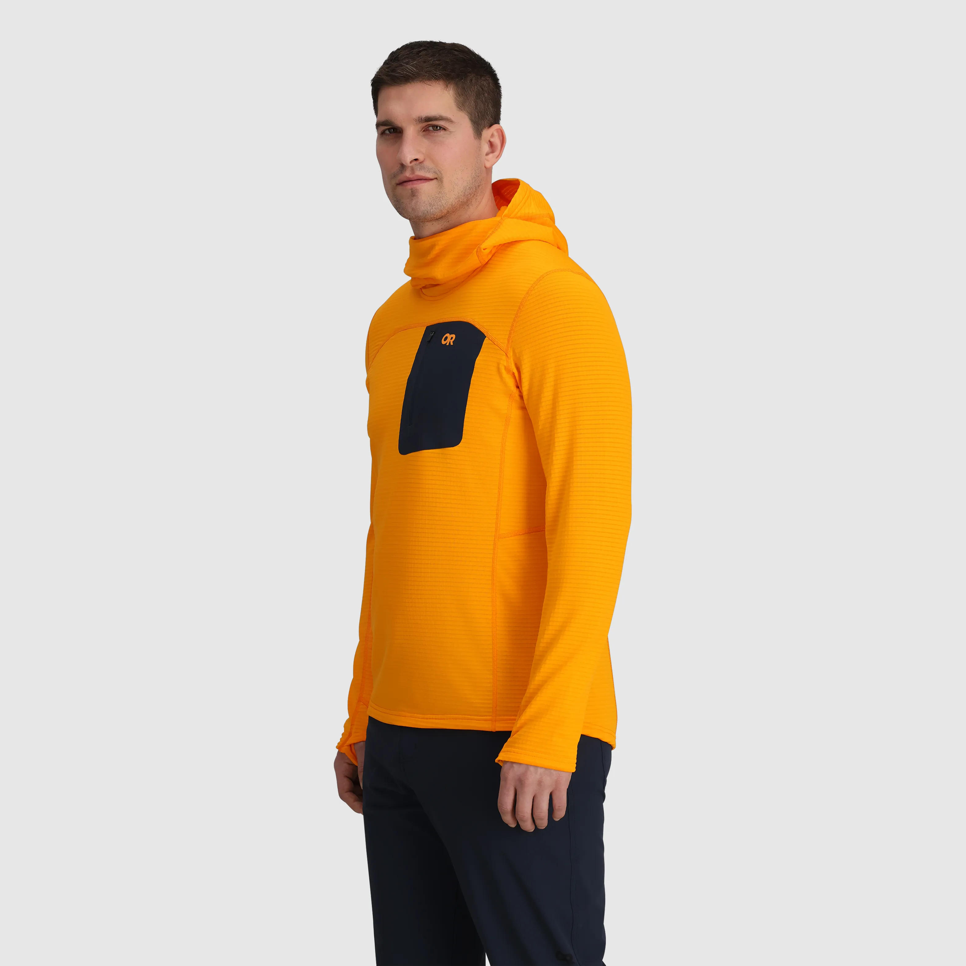 Men's Vigor Grid Fleece Pullover Hoodie