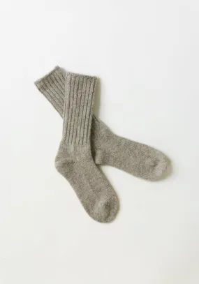 Mohair Socks in Mocha