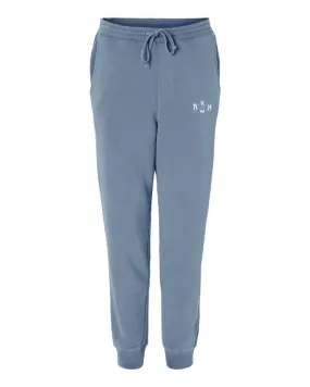 Pigment Slate Blue Fleece Pants