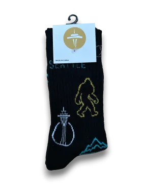 Seattle Icons Socks