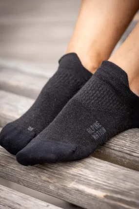 Seceda Light Merino Low Ankle Socks Midnight