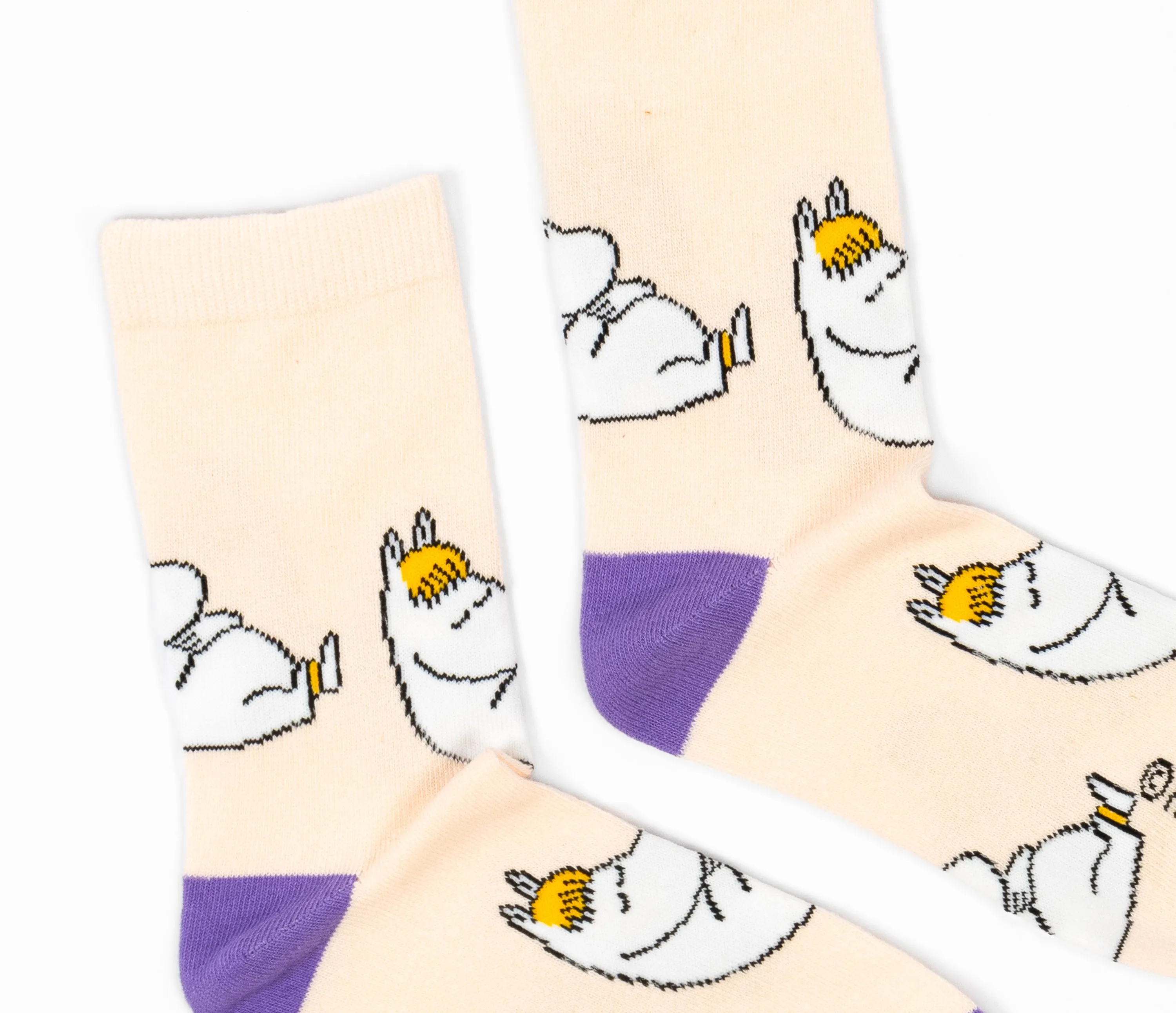 Snorkmaiden Dreaming Ladies Socks - Beige