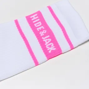 Socks White Pink