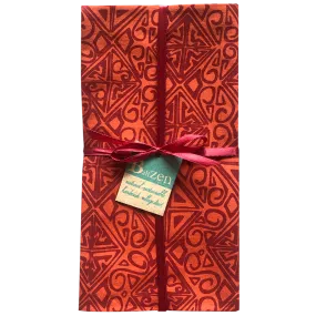 Spice Red Toraja Napkins set of 4