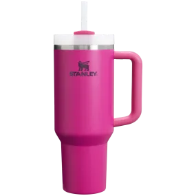 Stanley Quencher H2.0 FlowState Insulated Thermal Mug Electric Pink