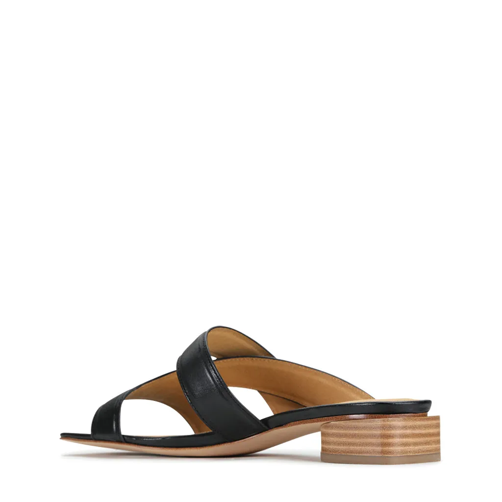 Talsa Leather Slides