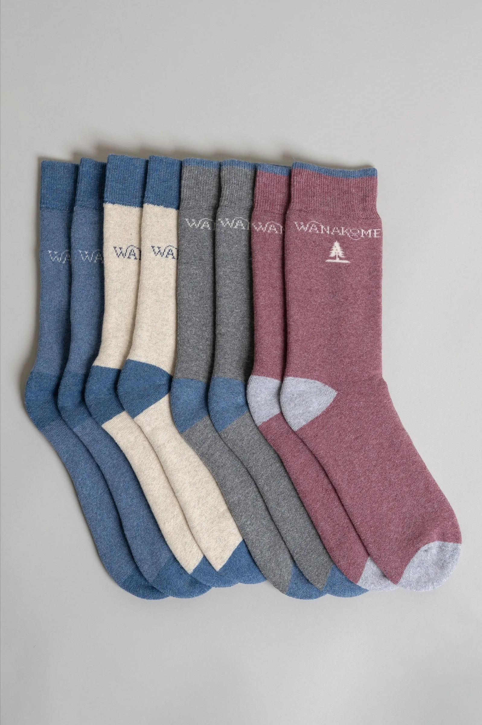 Unisex Logo Socks 4-Pack