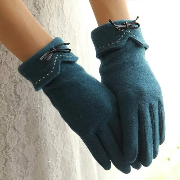 Women'S Cashmere Thermal Gloves 66174348C