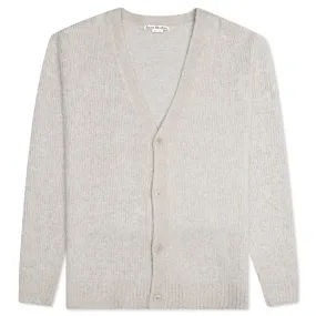 Wool Blend Cardigan - Light Taupe